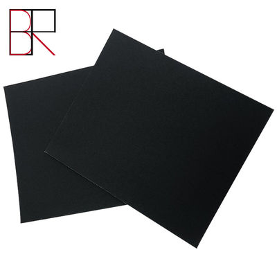 黒い磨く正方形の紙やすり130mmの紙やすり